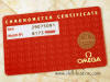 Image #10: Omega 2907.50.91 "Casino Royale" watch Chronometer Certificate