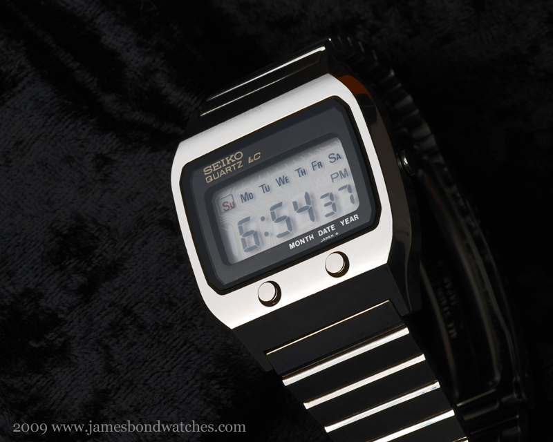 Seiko LCD 0674-5009 images and wallpapers: James Bond Watches exclusive